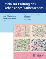 Tafeln zur Prüfung des Farbensinnes / Farbensehens - Kuchenbecker, Jörn; Broschmann, Dieter