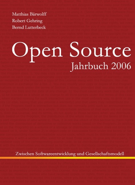 Open Source Jahrbuch 2006 - 