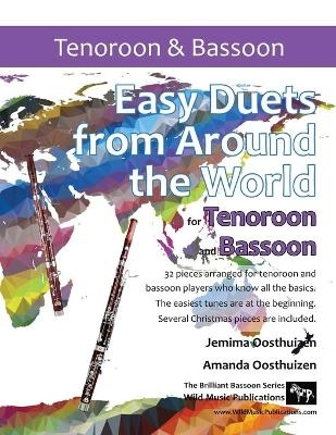 Easy Duets from Around the World for Tenoroon and Bassoon - Jemima Oosthuizen, Amanda Oosthuizen