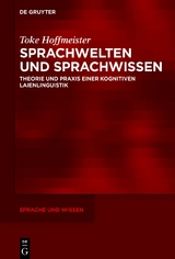 Sprachwelten und Sprachwissen - Toke Hoffmeister