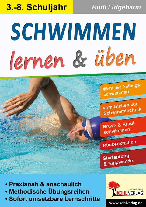 Schwimmen lernen und üben - Rudi Lütgeharm