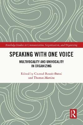 Speaking with One Voice - 