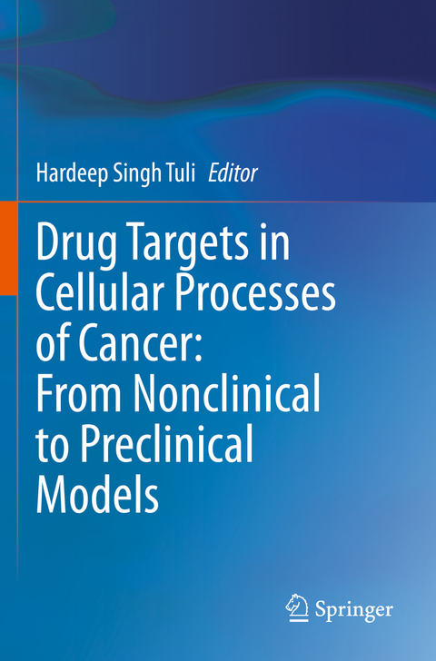 Drug Targets in Cellular Processes of Cancer: From Nonclinical to Preclinical Models - 