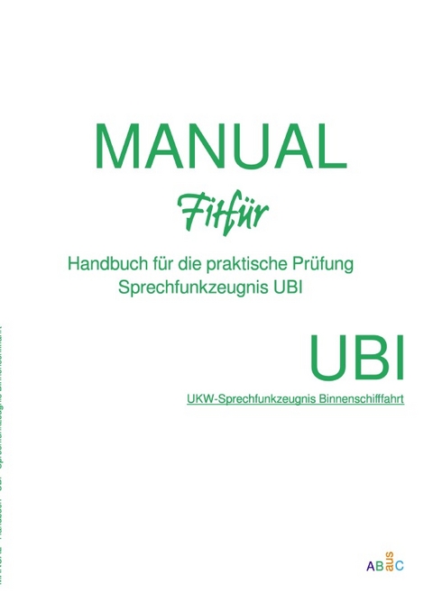 Manuals Fitfür / Manual - Fitfür - UBI - AB aus C