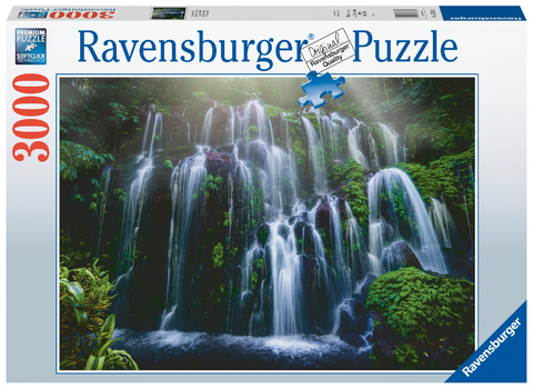 Ravensburger Puzzle - Wasserfall auf Bali - 3000 Teile