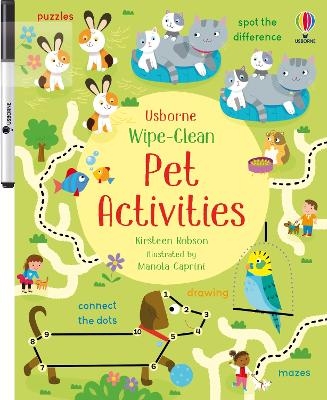 Wipe-Clean Pet Activities - Kirsteen Robson