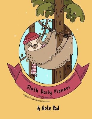 Sloth Daily Planner And Note Pad - Fanny Kind