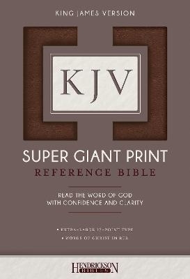 KJV Super Giant Print Bible - Hendrickson Bibles