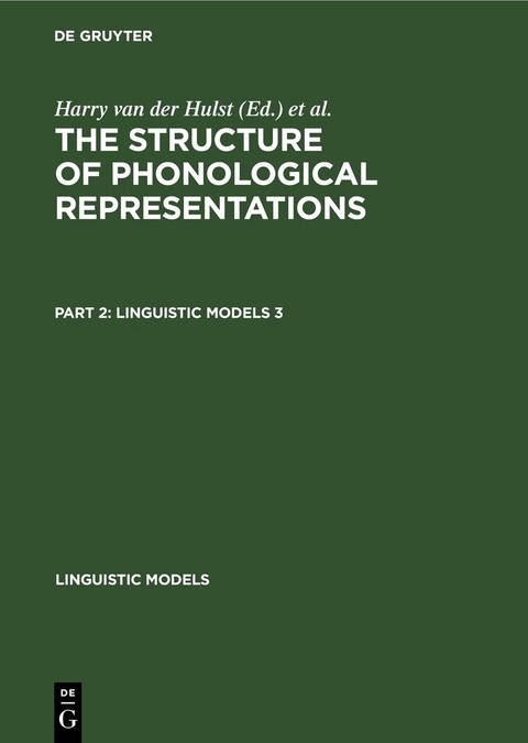 The Structure of Phonological Representations / The Structure of Phonological Representations. Part 2 - 