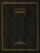 Gottfried Wilhelm Leibniz: Sämtliche Schriften und Briefe. Philosophischer Briefwechsel / 1701–1707 - 