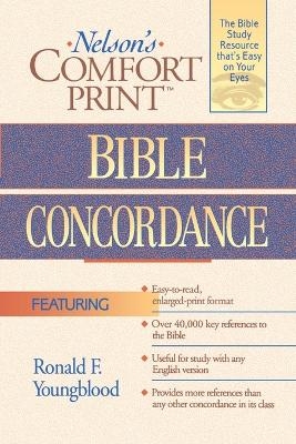 Comfort Print Bible Concordance -  Thomas Nelson