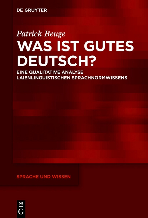 Was ist gutes Deutsch? - Patrick Beuge