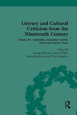 Literary and Cultural Criticism from the Nineteenth Century - 