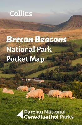 Brecon Beacons National Park Pocket Map -  National Parks UK,  Collins Maps