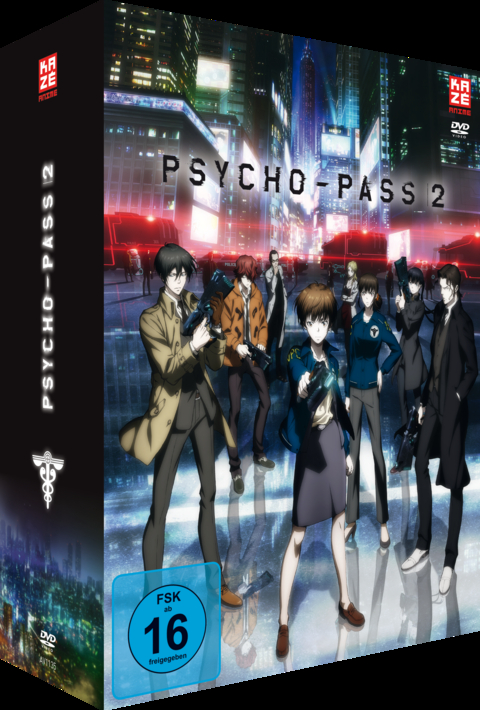 Psycho Pass - 2. Staffel - Gesamtausgabe - Bundle - Vol.1-4 - DVD [ohne Schuber] - Kiyotaka Suzuki