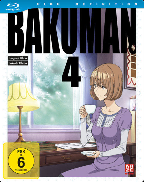 Bakuman - 1. Staffel - Blu-ray 4 - Kenichi Kasai, Noriaki Akitaya