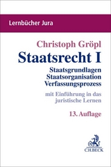 Staatsrecht I - Christoph Gröpl