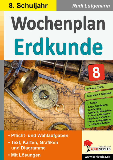 Wochenplan Erdkunde / Klasse 8 - Rudi Lütgeharm