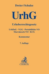 Urheberrechtsgesetz - Dreier, Thomas; Schulze, Gernot