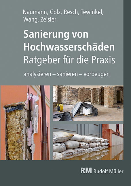 Sanierung von Hochwasserschäden - Ratgeber für die Praxis - Sebastian Golz, Thomas Naumann, Michael Resch, Michael Schäfer, Stefan Tewinkel, Mingyi Wang, Peter Zeisler