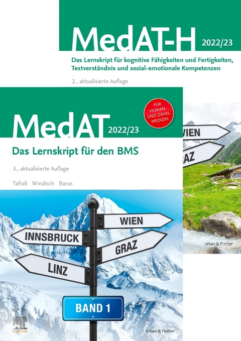 MedAT Set Bd.1+2 (BMS 3.A.+/KFF/TV/SEK 2.A) - Deniz Tafrali, Renate Windisch, Sinan Barus, Flora Hagen
