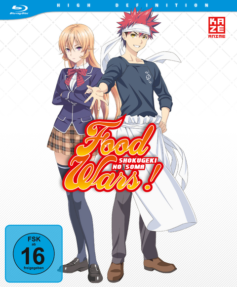 Food Wars! - 1. Staffel - Blu-ray-Gesamtausgabe - Yoshitomo Yonetani