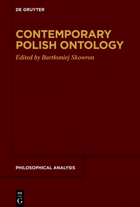 Contemporary Polish Ontology - 