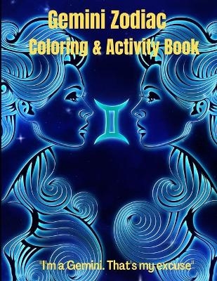 Gemini Zodiac Coloring & Activity Book - Melinda Read