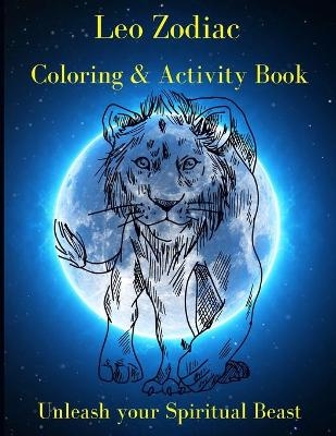 Leo Zodiac Coloring & Activity Book - Melinda Read