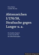 Aktenzeichen I/176/58, Strafsache gegen Langer u.a. - Peter Ruben, Camilla Warnke