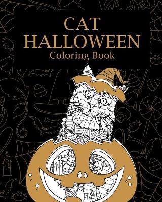 Cat Halloween Coloring Book -  Paperland