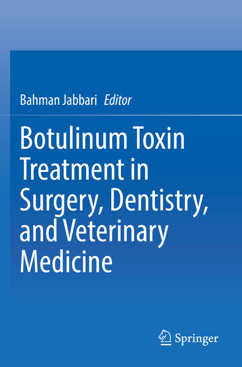 Botulinum Toxin Treatment in Surgery, Dentistry, and Veterinary Medicine - 