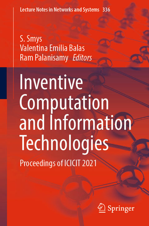 Inventive Computation and Information Technologies - 