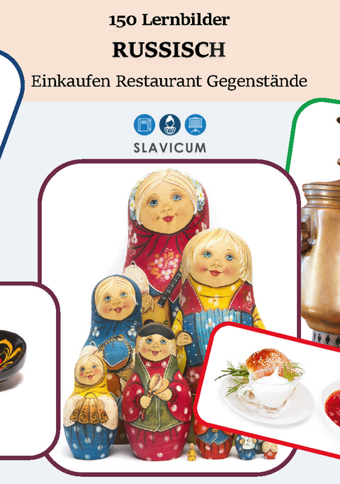 150 Lernbilder Russisch Einkaufen Restaurant Gegenstände - Irena Damian