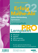 Erfolg im Mathe-Abi 2022 Lernpaket Leistungsfach 'Pro' Baden-Württemberg Gymnasium - Gruber, Helmut; Neumann, Robert