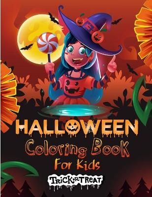 Halloween Coloring Book For Kids - Maia Steele