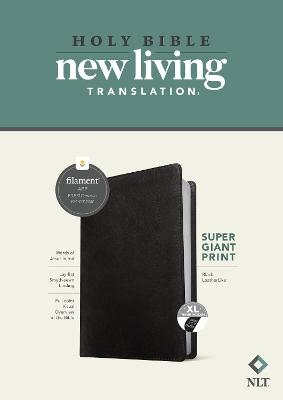 NLT Super Giant Print Bible, Filament Enabled Edition -  Tyndale