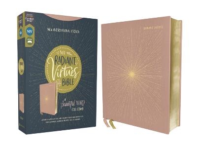 NIV, Radiant Virtues Bible: A Beautiful Word Collection, Cloth over Board, Pink, Red Letter, Comfort Print -  Zondervan