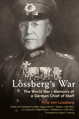 Lossberg's War -  Fritz von Lossberg