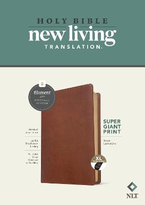 NLT Super Giant Print Bible, Filament Enabled Edition -  Tyndale