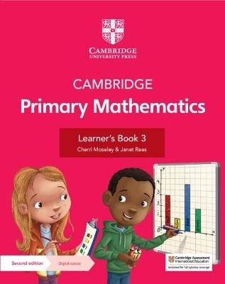 Cambridge Primary Mathematics Learner's Book 3 with Digital Access (1 Year) - Cherri Moseley, Janet Rees