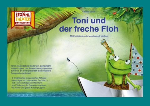 Toni und der freche Floh / Kamishibai Bildkarten - Claudia Stöckl