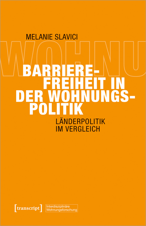 Barrierefreiheit in der Wohnungspolitik - Melanie Slavici