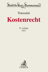 Kostenrecht - Toussaint, Guido