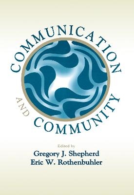 Communication and Community - 