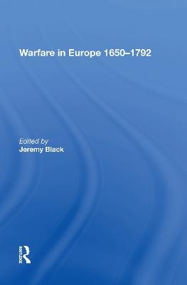 Warfare in Europe 1650�1792 - 