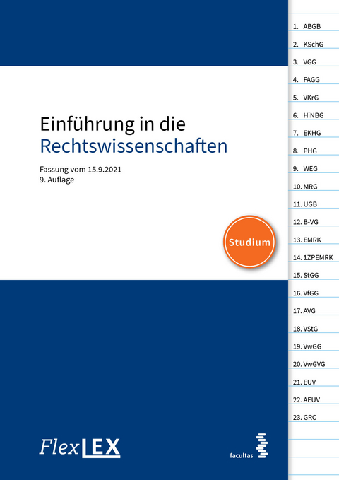 FlexLex Einführung in die Rechtswissenschaften │Studium