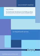 Syntaktische Strukturen im Selkupischen - Anja Behnke
