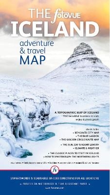 The fotoVUE Iceland Adventure and Travel Map - James Rushforth