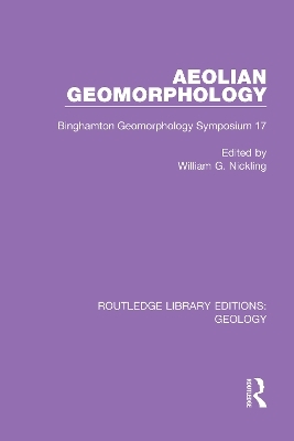 Aeolian Geomorphology - 